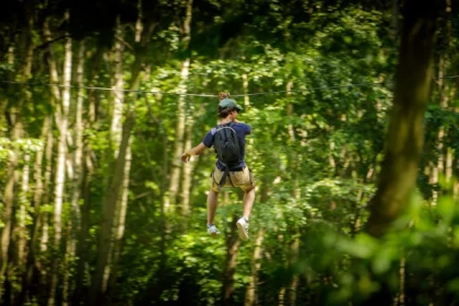 High rope park and zip lines – Fun Parc Brumath - Bonjour Alsace