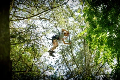 High rope park and zip lines – Fun Parc Brumath - Bonjour Alsace
