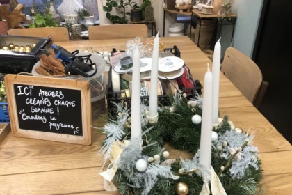 Workshop - elegant table centrepiece - Bonjour Alsace