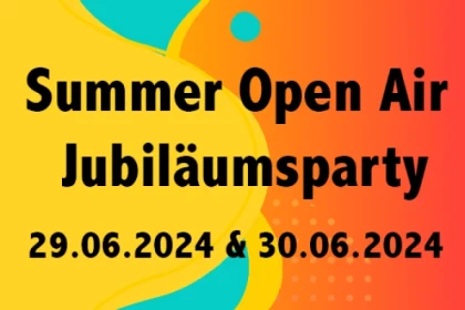 Summer Open Air Party (25 Years) - Bonjour Alsace