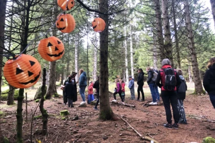 Halloween at the ludic path - Bonjour Alsace