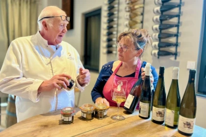 Masterclass : Discover Foie Gras & Organic Alsace Wine Pairings with the Producers - Bonjour Alsace