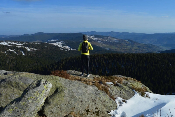 Family snowshoe outing - Bonjour Alsace