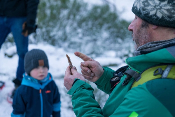 P'tits Trappeurs snowshoe outing - Bonjour Alsace