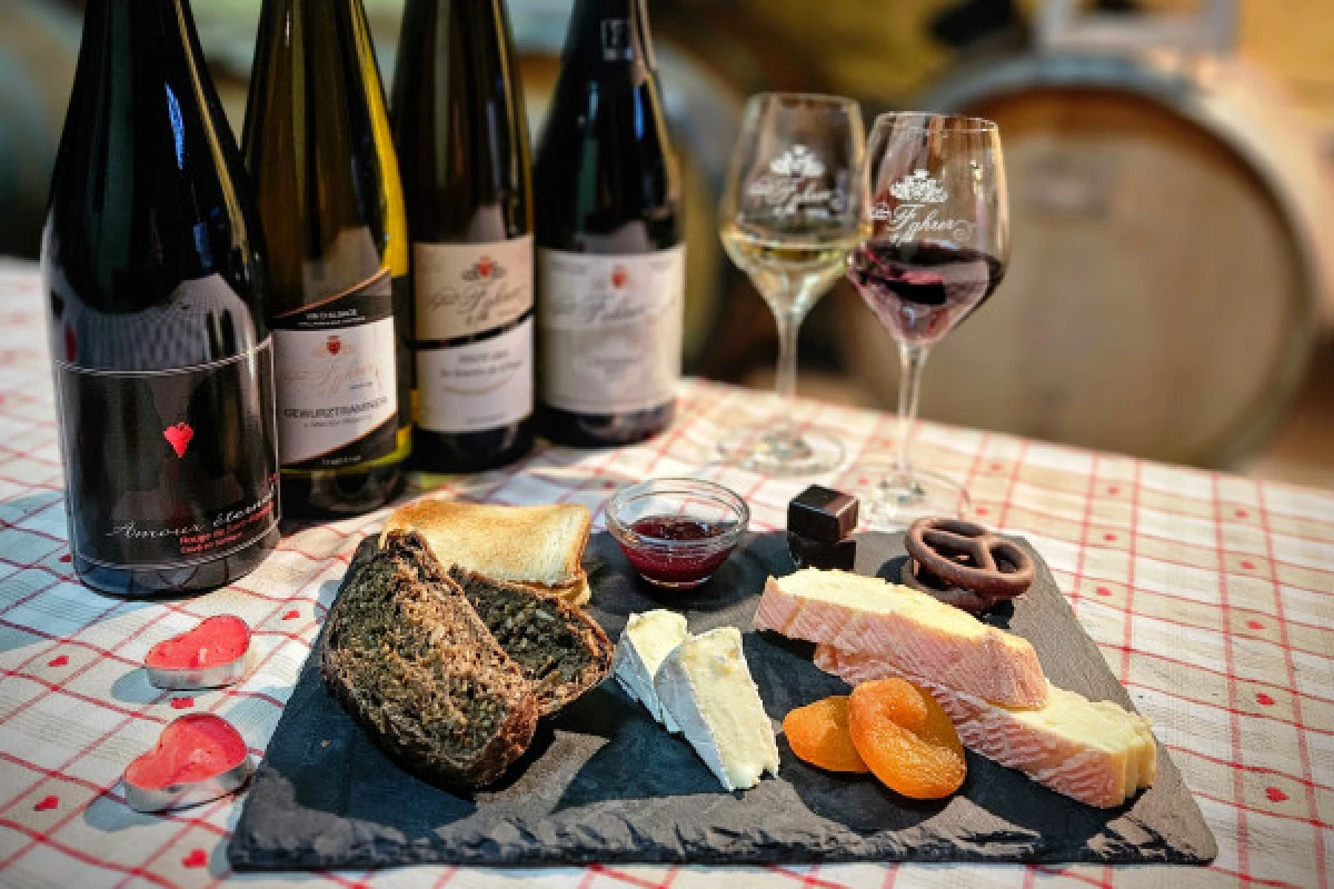 Valentine's Day tasting (wine, cheese and chocolate) - Bonjour Alsace